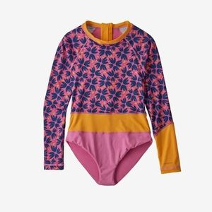 Patagonia Girls LongSleeved Shell Seeker Rashguard